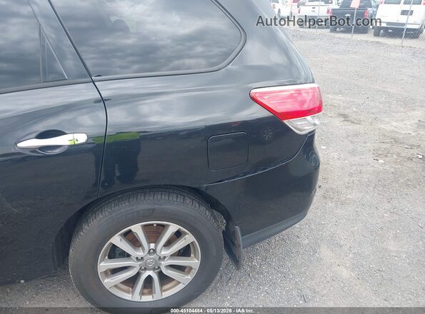 5N1AR2MM5GC657285 2016 NISSAN PATHFINDER Black Դիմացի տեսք