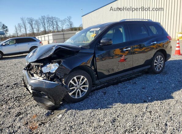 5N1AR2MM6GC602392 2016 NISSAN PATHFINDER Черный Передняя левая четверть