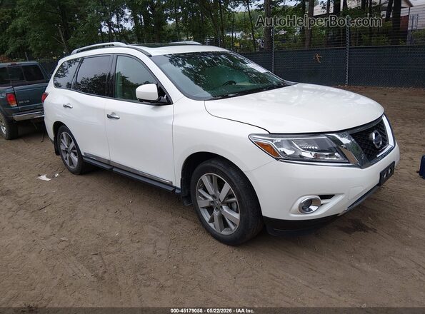 5N1AR2MM7GC649849 2016 NISSAN PATHFINDER White Front right