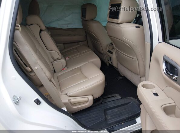 5N1AR2MM7GC649849 2016 NISSAN PATHFINDER White VIN sticker view