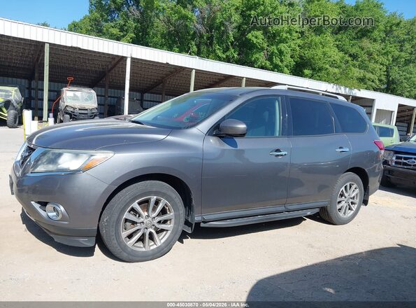 5N1AR2MM8GC622921 2016 NISSAN PATHFINDER Gray Widok wnętrza 360 stopni
