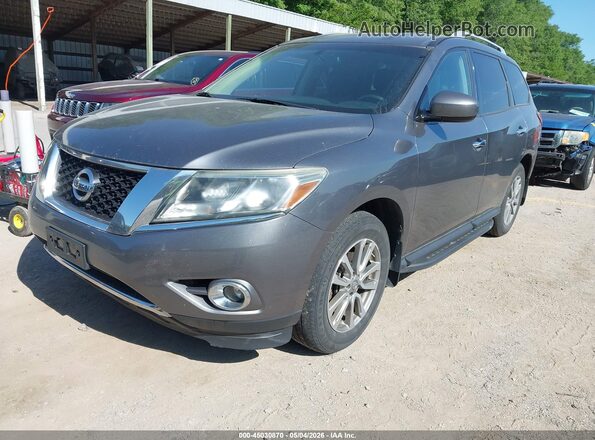 5N1AR2MM8GC622921 2016 NISSAN PATHFINDER Gray Przód lewy