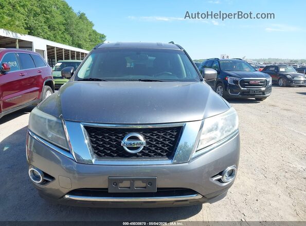 5N1AR2MM8GC622921 2016 NISSAN PATHFINDER Gray Widok zestawu wskaźników