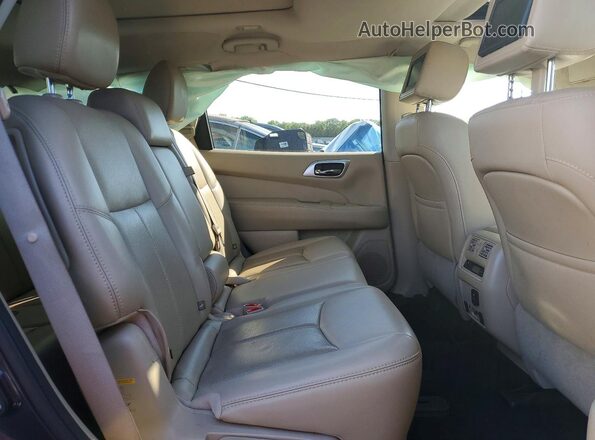 5N1AR2MM8GC626189 2016 NISSAN PATHFINDER Black Вид задньої частини салону
