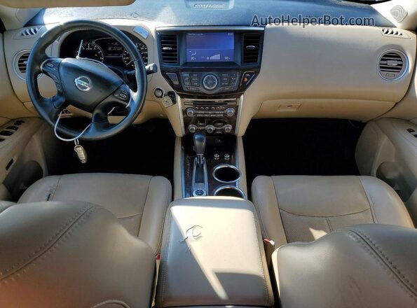 5N1AR2MM8GC626189 2016 NISSAN PATHFINDER Black Вид панелі приладів