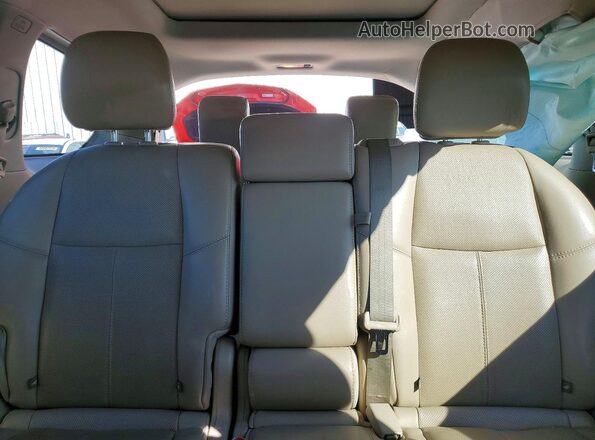 5N1AR2MM8GC626189 2016 NISSAN PATHFINDER Black Вид задніх сидінь