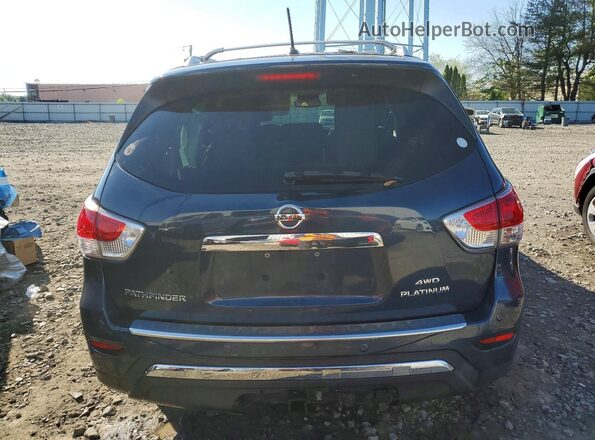 5N1AR2MM8GC626189 2016 NISSAN PATHFINDER Black Вид ззаду