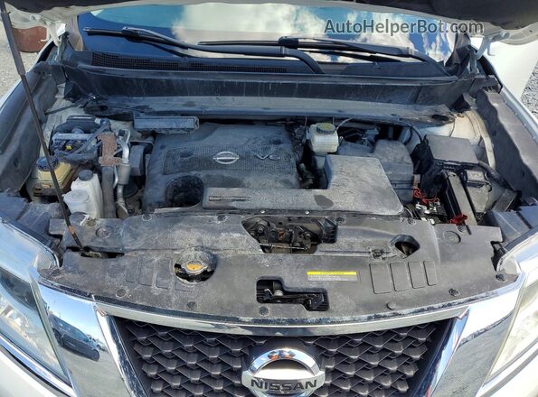 5N1AR2MM8GC631554 2016 NISSAN PATHFINDER White Vista del compartimento del motor