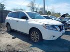 2016 Nissan Pathfinder Platinum/s/sl/sv White vin: 5N1AR2MM8GC656342