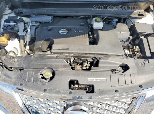 5N1AR2MM9GC614469 2016 NISSAN PATHFINDER White Вид підкапотного простору