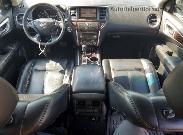 5N1AR2MM9GC614469 2016 NISSAN PATHFINDER White Вид панелі приладів