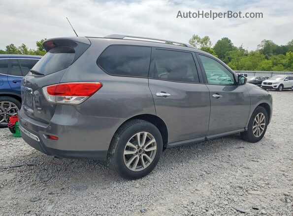 5N1AR2MM9GC628758 2016 NISSAN PATHFINDER Gray Trasero derecho