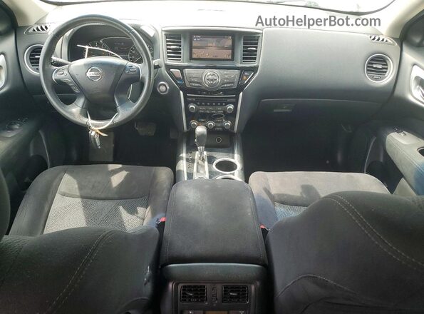 5N1AR2MM9GC628758 2016 NISSAN PATHFINDER Gray Vista del salpicadero