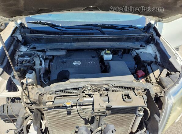 5N1AR2MM9GC633135 2016 NISSAN PATHFINDER White ძრავის განყოფილების ხედი
