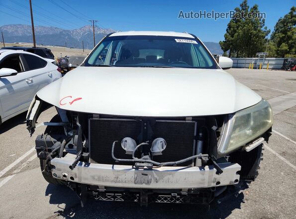 5N1AR2MM9GC633135 2016 NISSAN PATHFINDER White წინა ხედი