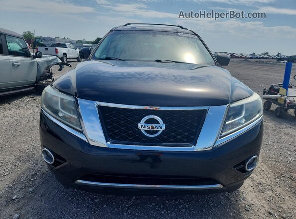 5N1AR2MM9GC642093 2016 NISSAN PATHFINDER Black Widok z przodu