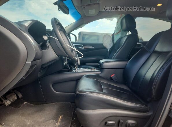 5N1AR2MM9GC642093 2016 NISSAN PATHFINDER Black Widok wnętrza z przodu