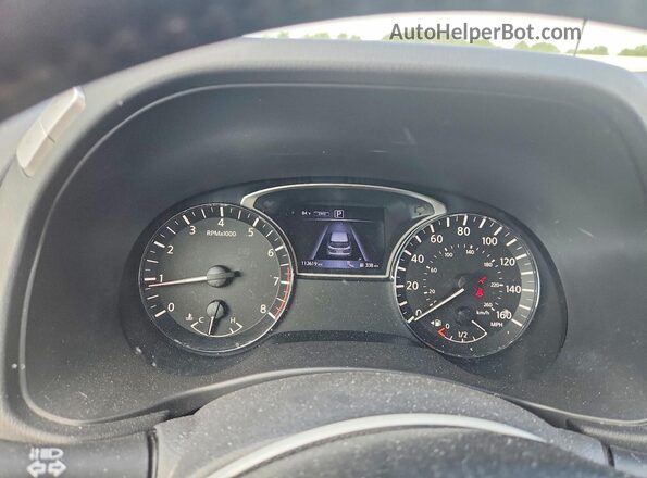 5N1AR2MM9GC642093 2016 NISSAN PATHFINDER Black Widok zestawu wskaźników