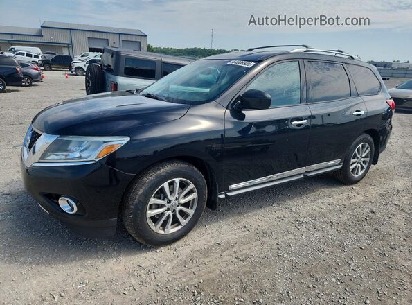 5N1AR2MM9GC642093 2016 NISSAN PATHFINDER Black Przód lewy
