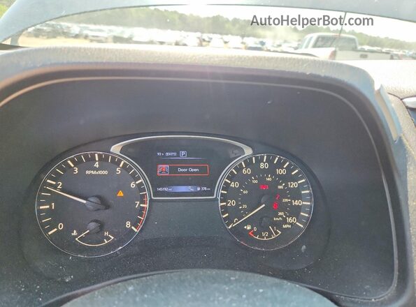 5N1AR2MMXGC615470 2016 NISSAN PATHFINDER Синий Вид щитка приборов
