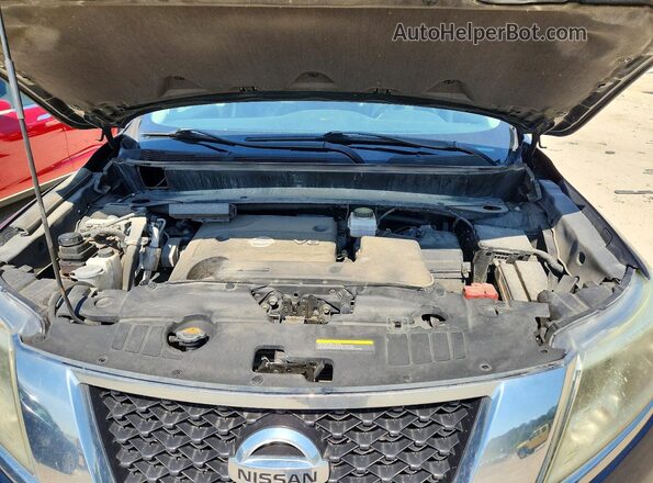 5N1AR2MMXGC615470 2016 NISSAN PATHFINDER Синий Вид подкапотного пространства