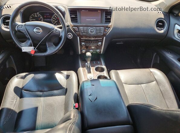 5N1AR2MMXGC615470 2016 NISSAN PATHFINDER Синий Вид панели приборов