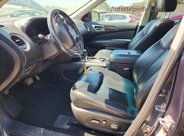 5N1AR2MMXGC615470 2016 NISSAN PATHFINDER Синий Вид салона спереди