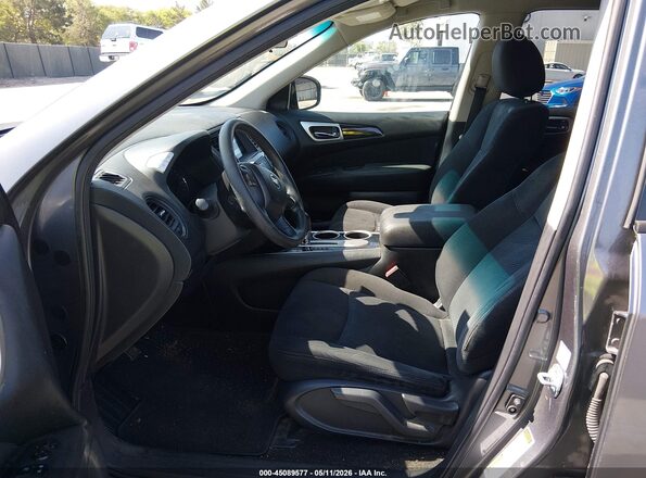 5N1AR2MN0GC653539 2016 NISSAN PATHFINDER Gray Vista interior delantera