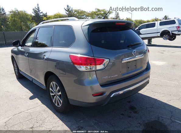 5N1AR2MN0GC653539 2016 NISSAN PATHFINDER Gray Trasero izquierdo