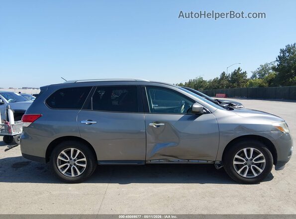 5N1AR2MN0GC653539 2016 NISSAN PATHFINDER Gray Vista interior trasera