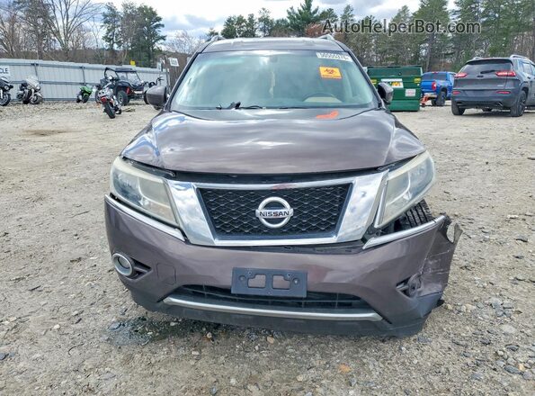 5N1AR2MN1GC623451 2016 NISSAN PATHFINDER Серый Вид спереди