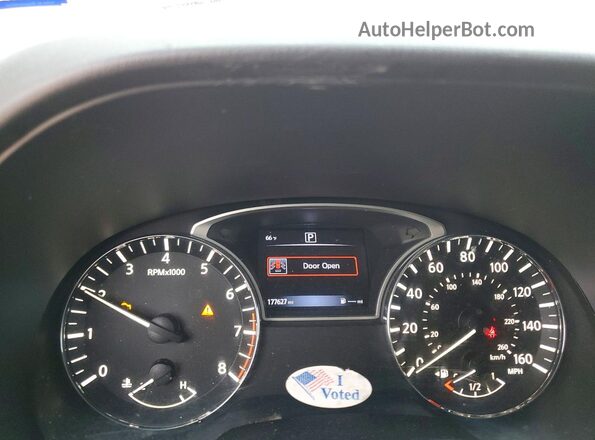 5N1AR2MN2GC613592 2016 NISSAN PATHFINDER White Instrument cluster view