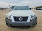 2016 Nissan Pathfinder S White vin: 5N1AR2MN2GC613592