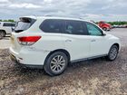2016 Nissan Pathfinder S White vin: 5N1AR2MN2GC629856