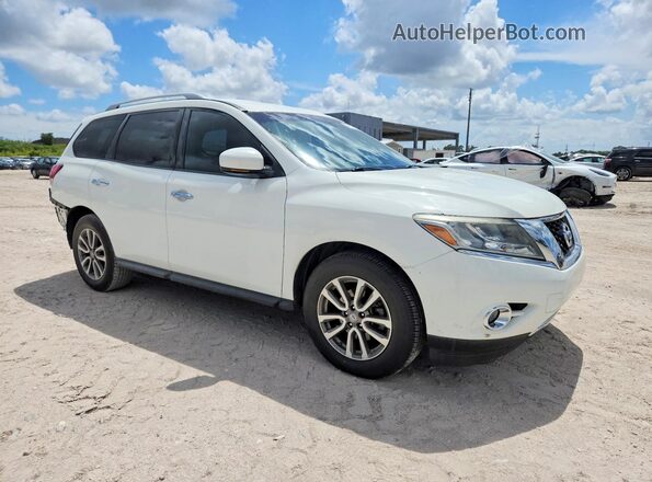 5N1AR2MN4GC616493 2016 NISSAN PATHFINDER Белый Передняя правая четверть