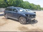 2016 Nissan Pathfinder Sl Blue vin: 5N1AR2MN4GC632483