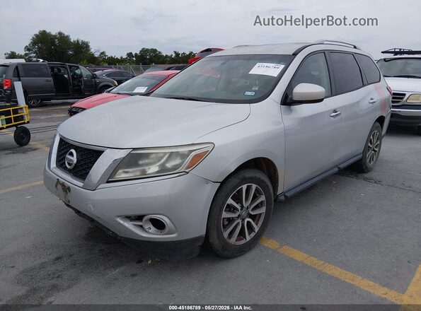 5N1AR2MN5GC620052 2016 NISSAN PATHFINDER Silver წინა მარცხენა ხედი სამი მეოთხედიდან