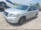 2016 Nissan Pathfinder Platinum/s/sl/sv Silver vin: 5N1AR2MN6GC636356