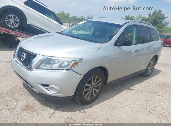 5N1AR2MN6GC636356 2016 NISSAN PATHFINDER Silver Przód lewy