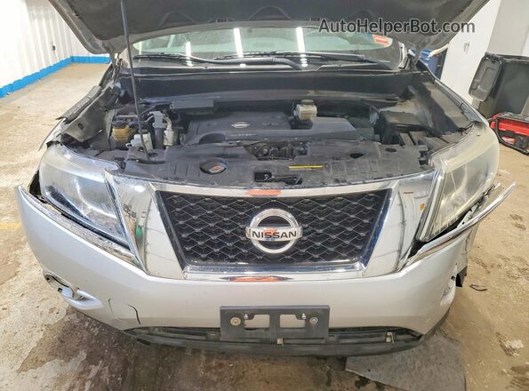 5N1AR2MN7GC607044 2016 NISSAN PATHFINDER Silver Շարժիչի բաժամունքի տեսք