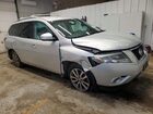 2016 Nissan Pathfinder Sv Silver vin: 5N1AR2MN7GC607044