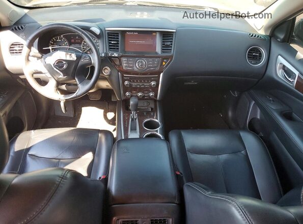5N1AR2MN7GC623714 2016 NISSAN PATHFINDER Белый Вид панели приборов