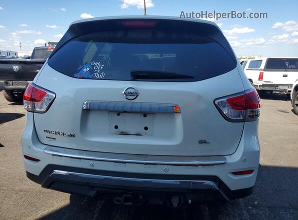 5N1AR2MN7GC623714 2016 NISSAN PATHFINDER Белый Вид сзади