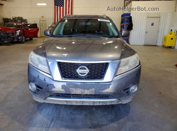 5N1AR2MN7GC669723 2016 NISSAN PATHFINDER Gray Դիմացի տեսք