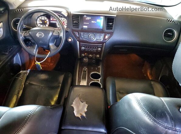 5N1AR2MN8GC641588 2016 NISSAN PATHFINDER White Dashboard view