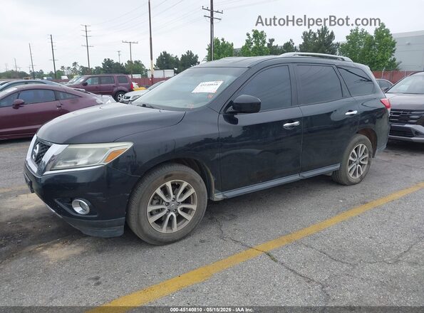 5N1AR2MNXGC637753 2016 NISSAN PATHFINDER Black Передня ліва чверть