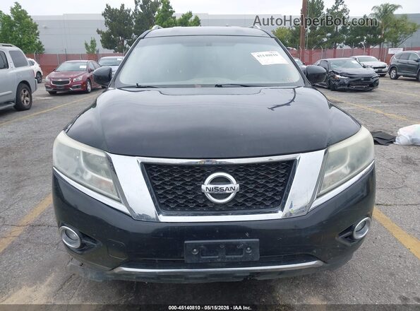 5N1AR2MNXGC637753 2016 NISSAN PATHFINDER Black Вид задньої частини салону
