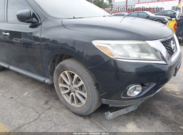 5N1AR2MNXGC637753 2016 NISSAN PATHFINDER Black Вид щитка приладів