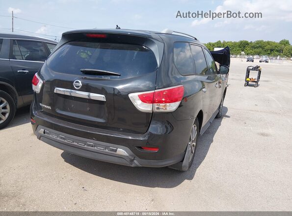 5N1AR2MNXGC662586 2016 NISSAN PATHFINDER Black Trasero derecho
