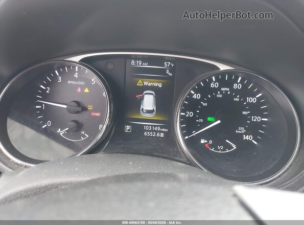 5N1AT2MM7GC852368 2016 NISSAN ROGUE White Vista de los asientos traseros